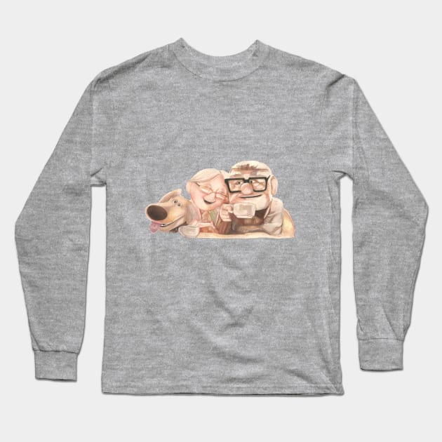 Up Movie Long Sleeve T-Shirt by Art_incolours